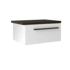 Nachtkastje Paxton Rechts 52cm 1 Lade - Donkergrijs -Songmics Winkel 3102000108421 Q1 PRADO 3615 CHEVET SUSPENDU D 1T N11 18CC1201 e8a3