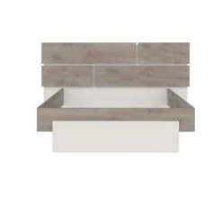 Tweepersoonsbed Paxton 180x190 - Grijze Eik -Songmics Winkel 3102000108599 F1 PRADO 4381 LIT180 N20 18CD0318 9f71