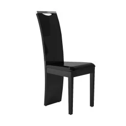 Eetkamerstoel Siola - Zwart -Songmics Winkel 3102000109299 Q1 SPIRIT 38 CHAISE NOIRE N21 19SD2521 c5f0