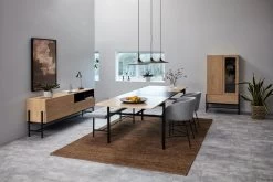 Eetkamerstoel Nelsie - Grijs/zwart -Songmics Winkel 31326295 5580 4332 B168 339B99D131D2 6a43