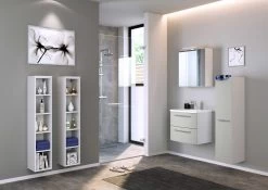 Badkamercombinatie Gene 2 60cm - Wit/lichtgrijs -Songmics Winkel 332.1.0133 3 1 6a69