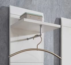 Kapstok Allan H152 - Wit -Songmics Winkel 3526 084 det kleiderstange a ce62