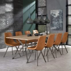 Eetkamerstoel Zigi - Bruin -Songmics Winkel 3706 53S 2 7b14