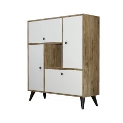 Elegant Opbergmeubel Met Meerdere Planken -Songmics Winkel 389MZA1506 4 8421