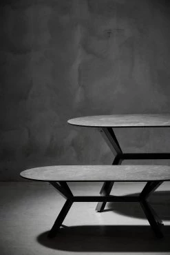 Ovalen Eettafel Laxey 180x90 - Zwart -Songmics Winkel 3947C3CA 00EF 4A42 BB36 28BDD1F8D5ED 0e47