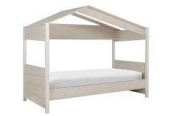 Bedhuisje Kenya - White Wash Kastanje/wit -Songmics Winkel 3 NAIROBI CE62 ME62 2 1E62002 03 e2f2