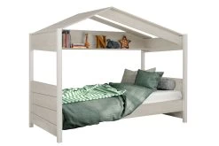 Bedhuisje Kenya - White Wash Kastanje/wit -Songmics Winkel 3 NAIROBI CE62 ME62 2 1E62002 05 26fe