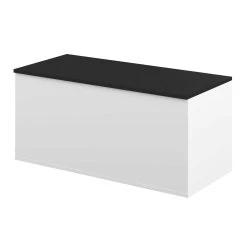 Bank Knox Met Opbergruimte - Wit/zwart 23 Bank Knox Met Opbergruimte - Wit/zwart -Songmics Winkel 4007A2176A00 Knight white and black 2 a12d