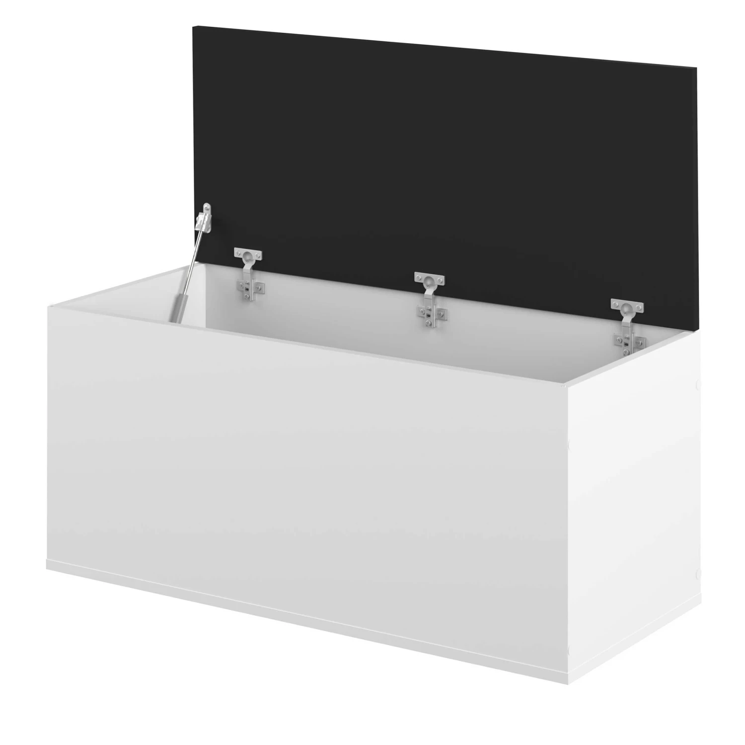 Bank Knox Met Opbergruimte - Wit/zwart 9 Bank Knox Met Opbergruimte - Wit/zwart - Afbeelding 7