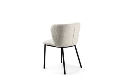 Eetkamerstoel Sinan Teddystof - Naturel -Songmics Winkel 4025 T920 7 4151