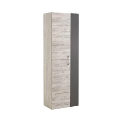 FMD Kleerkast Nala 60cm Met 2 Deuren - Grijze Eik -Songmics Winkel 4029494084804 bee2