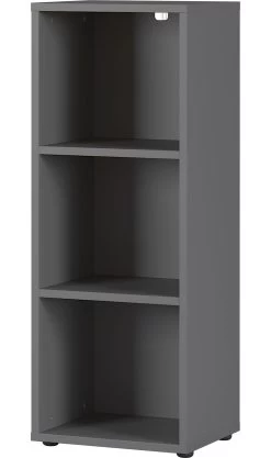 Lage Boekenkast Osmond 45cm - Grafiet -Songmics Winkel 4230 547 pe a cut 91c8