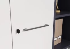 Archiefkast Osmond 80cm Met 2 Deuren - Lichtgrijs -Songmics Winkel 4237 69 det schluessel a 4ddf