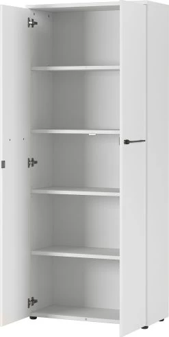 Archiefkast Osmond 80cm Met 2 Deuren - Lichtgrijs -Songmics Winkel 4237 69 pe open a cut 90fd