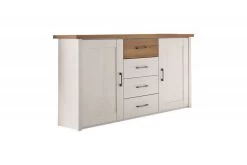Commode Larnaca 150cm Met 4 Lades & 2 Deuren - Wit -Songmics Winkel 43697 1 bfda