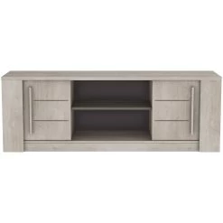 Tv-meubel Anita-champagnekleurige Eik/beige Beton -Songmics Winkel 452879 1 cc26