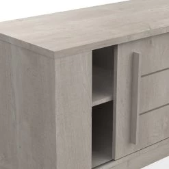 Tv-meubel Anita-champagnekleurige Eik/beige Beton -Songmics Winkel 452879 m1 bf38