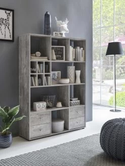 Roomdivider Bart - Beton -Songmics Winkel 47424 57 0 57 44f8