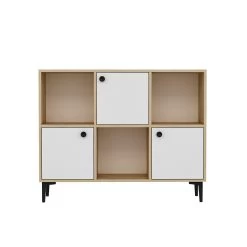 Olivia Dressoir | 100% Melamine |18mm | 120x96x35 | Saffier Eik -Songmics Winkel 475OLV1701 5 3023