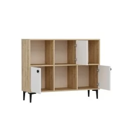 Olivia Dressoir | 100% Melamine |18mm | 120x96x35 | Saffier Eik -Songmics Winkel 475OLV1701 7 ea92