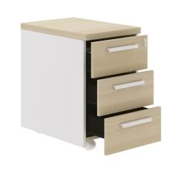 Ladeblok Conni 3 Lades - Wit/eik -Songmics Winkel 4 BRABANT CS20 MS20 40 1S20233 03 6f89