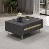 Woody Fashion Antraciet Salontafel -Songmics Winkel 506MNR1220 20 201 bb00