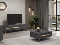 Woody Fashion Antraciet Salontafel -Songmics Winkel 506MNR1220 20 202 d5ae