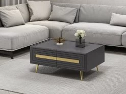 Woody Fashion Antraciet Salontafel -Songmics Winkel 506MNR1220 20 204 52f3