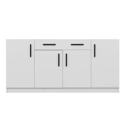 Houten Modeconsole - 100% Gemelamineerd | Wit". -Songmics Winkel 506MNR1304 20 205 9c80