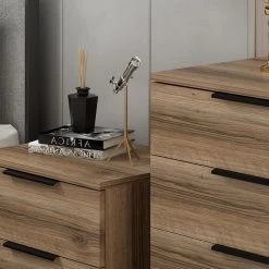 Woody Dressoir | 18mm Melamine | Notenhout -Songmics Winkel 506MNR1520 20 204 4516