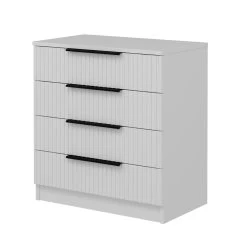 Witte Dressoir | 100% Melamine Gecoat | 72x42x77 Cm -Songmics Winkel 506MNR1521 20 206 b490
