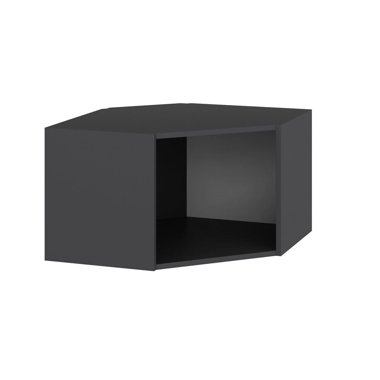 Modieus Woody Wandkastje | Antraciet | 100% Melamine | 18mm Dik 6 Modieus Woody Wandkastje | Antraciet | 100% Melamine | 18mm Dik - Afbeelding 4