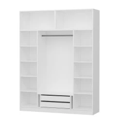 Woody Kledingkast | Melamine Coating | Wit -Songmics Winkel 506MNR2654 20 207 2c0d