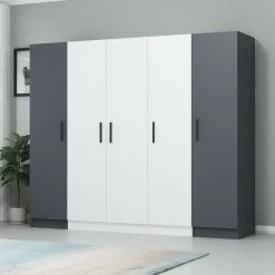 Woody Kledingkast | 100% Melamine | 18mm Dik | Wit