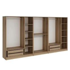 Woody Kledingkast Met Melamine Coating - 360x210x52 Cm -Songmics Winkel 506MNR2780 20 204 473d