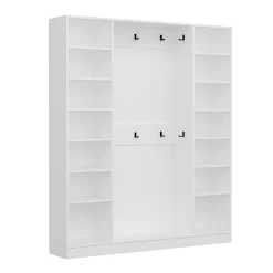 Moderne Witte Houten Kapstok -Songmics Winkel 506MNR3174 20 207 75e1