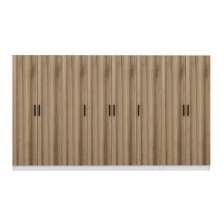 Stijlvolle Woody Fashion Zaalstandaard | Walnoot | 100% Melamine | 18mm Dik -Songmics Winkel 506MNR3203 20 205 9d8a