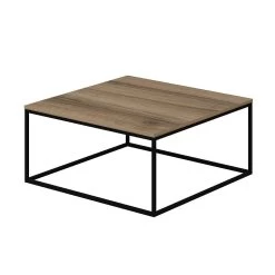 Stijlvolle Woody Fashion Salontafel, 100% Melamine Gecoat, 18mm Dik, 90x42x90cm, Dore -Songmics Winkel 506MNR3424 20 206 cebd