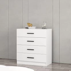 Woody Dressoir | 100% Melamine | 30mm Dikte | Wit -Songmics Winkel 506MNR3437 20 207 13bf