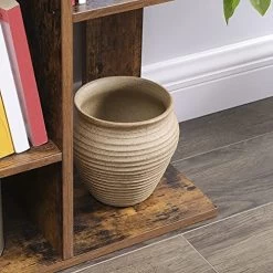 Boekenkast In De Vorm Van Een Boom: 13 Planken, 86x25x140cm, Rustiek Bruin -Songmics Winkel 51uaGp RWpS. SL500 5f83