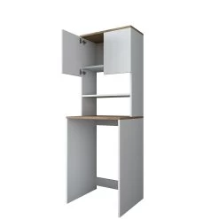 Wren Wasmachinekast | 100% Gemelamineerd Board | 18mm Dik | Wit Walnoot 16 Wren Wasmachinekast | 100% Gemelamineerd Board | 18mm Dik | Wit Walnoot -Songmics Winkel 543WRN1201 20 2010 461e