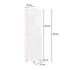 Kolomkast Gene 30cm 1 Deur - Wotan Eik 18 Kolomkast Gene 30cm 1 Deur - Wotan Eik -Songmics Winkel 547.0133 5 2 3 1 3 1 6c68