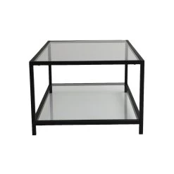 Elegante Salontafel 100% Gehard Glas | Fume Zwart -Songmics Winkel 552NOS1407 20 208 bb2a