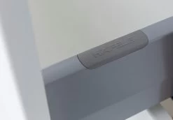 Wastafelmeubel Bobbi 120cm Met Dubbele Wastafel En 2 Lades - Grafiet/grijze Eik -Songmics Winkel 560.2163 8 54fa