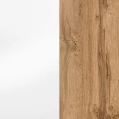 Wastafelmeubel Luna 120cm Met Dubbele Wastafel En 4 Lades - Eik/wit -Songmics Winkel 560.3181 6 8b83