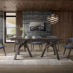 Eettafel Enric 200cm - Donkergrijs