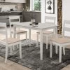 Tafelset Damir Met 4 Stoelen - Lichtgrijs -Songmics Winkel 5609875124122 1 fc00
