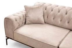 3-zits Slaapbank | Comfort En Stijl In Crème | 100% Polyester Stof -Songmics Winkel 560ARE1341 20 202 f0ec