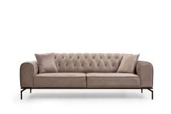 3-zits Slaapbank | Comfort En Stijl In Crème | 100% Polyester Stof -Songmics Winkel 560ARE1341 20 204 8809