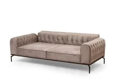 3-zits Slaapbank | Comfort En Stijl In Crème | 100% Polyester Stof -Songmics Winkel 560ARE1341 20 207 82e9